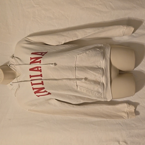 REDSHIRT Indiana University White Sweatshirt Medium - Picture 1 of 4